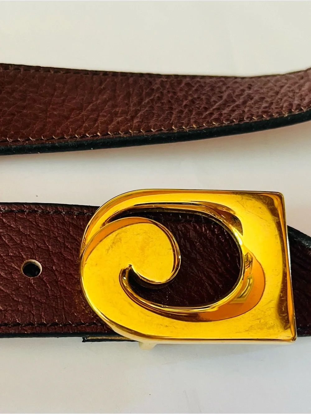 Pierre Cardin Vintage Leather Belt